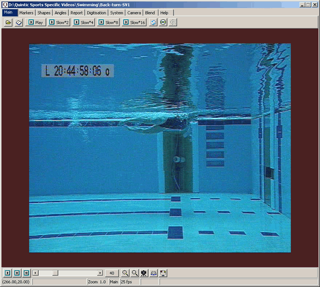 Quintic Biomechanics - Swimming Turn